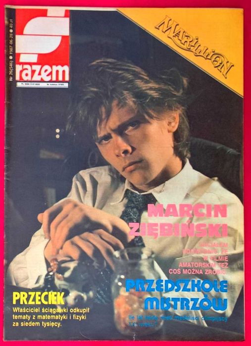 RAZEM czasopismo TYGODNIK MAGAZYN 1987 różne numery