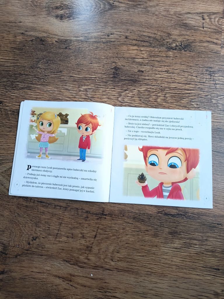 Książeczka dla dzieci Shimmer i Shine Kuchnia pełna czarów