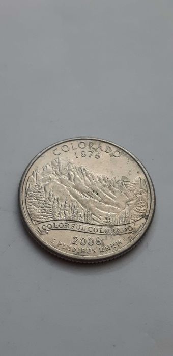 USA - 25 centów Colorado - 2006 rok "P" - real foto