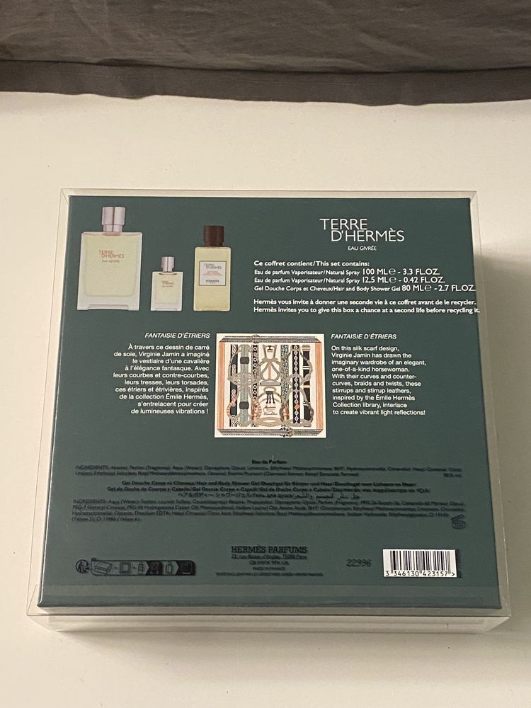 Perfumy Hermes Terre D’Hermes Eau Givree 100ml + woda po goleniu 40ml