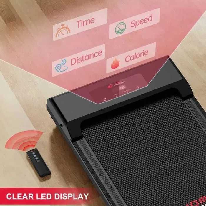 Бігова доріжка Treadmill до 120 кг 1100 Вт 6 км/год тиха компактна ТОП