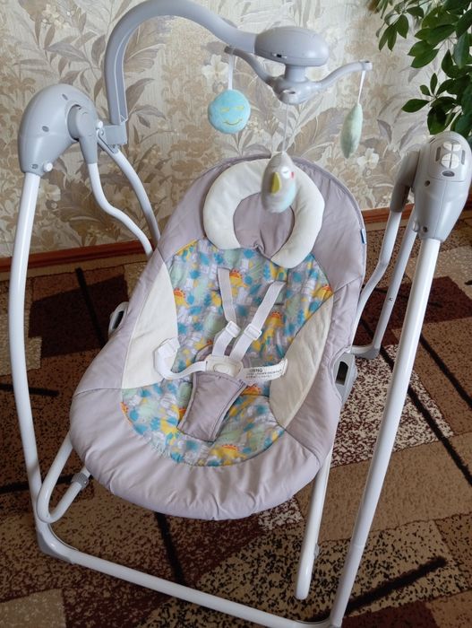 Дитяча гойдалка "Шезлонг (3 в 1) віком від 0+"