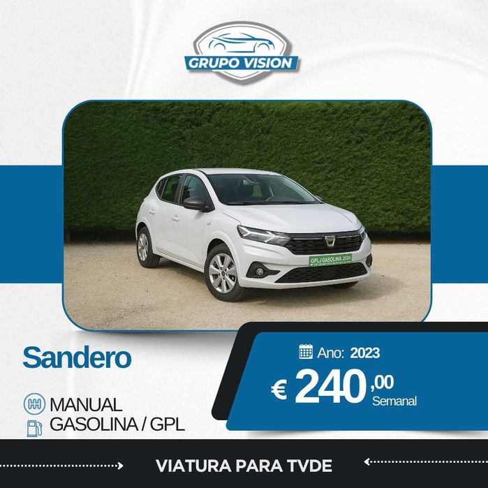Aluguer de VIATURAS TVDE a partir de 185€ semanais