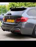 Lotka spoiler BMW F31 Touring daszek Performance czarny połysk z ABSu
