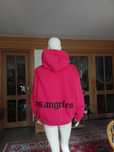 różowa bluza z kapturem oversized Black Squad gruba hoodie streetwear
