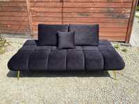 Nowa sofa / kanapa czarny welur