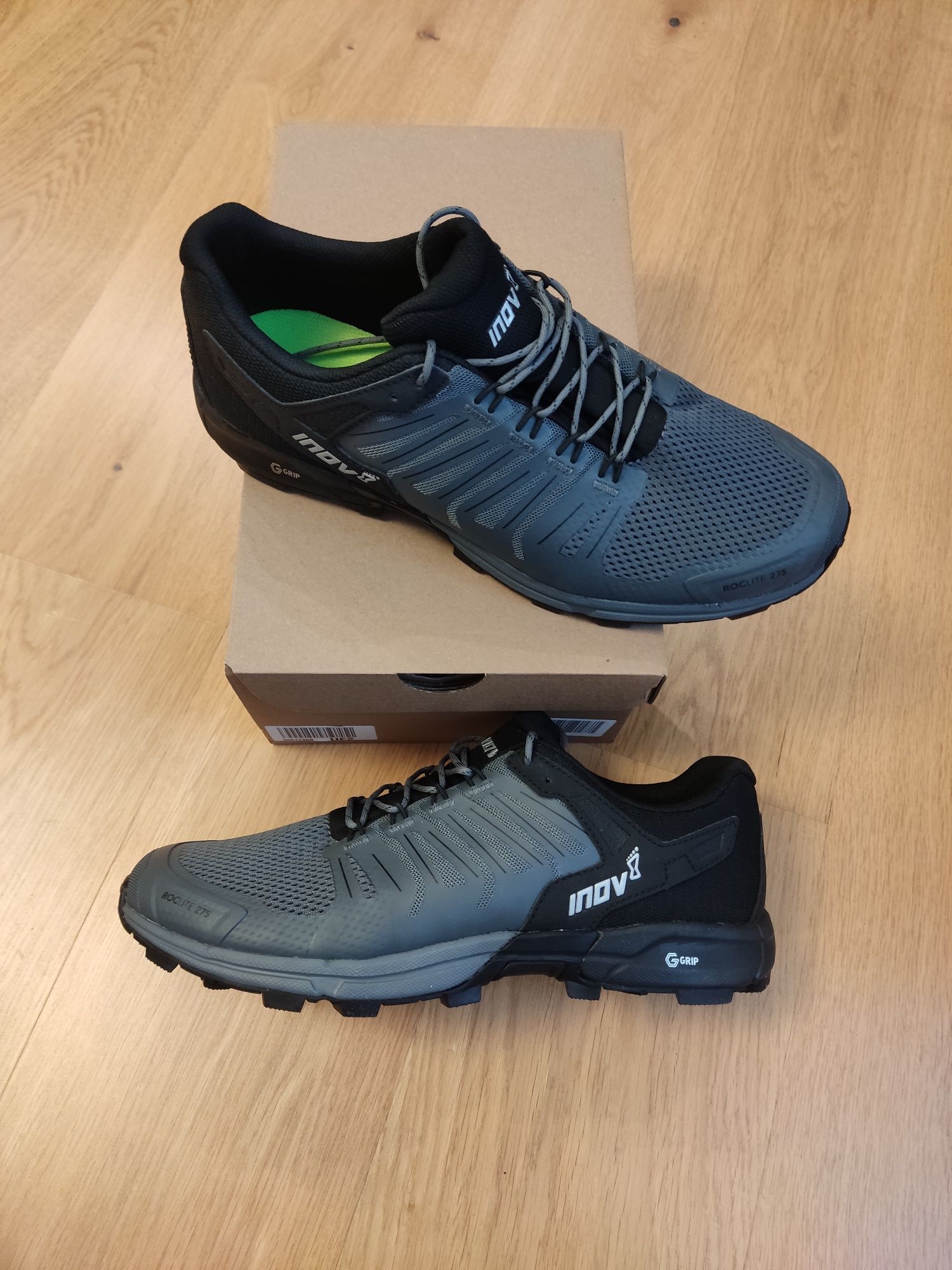 Nowe buty do biegania Inov-8 Roclite G275, grafen, r. 45