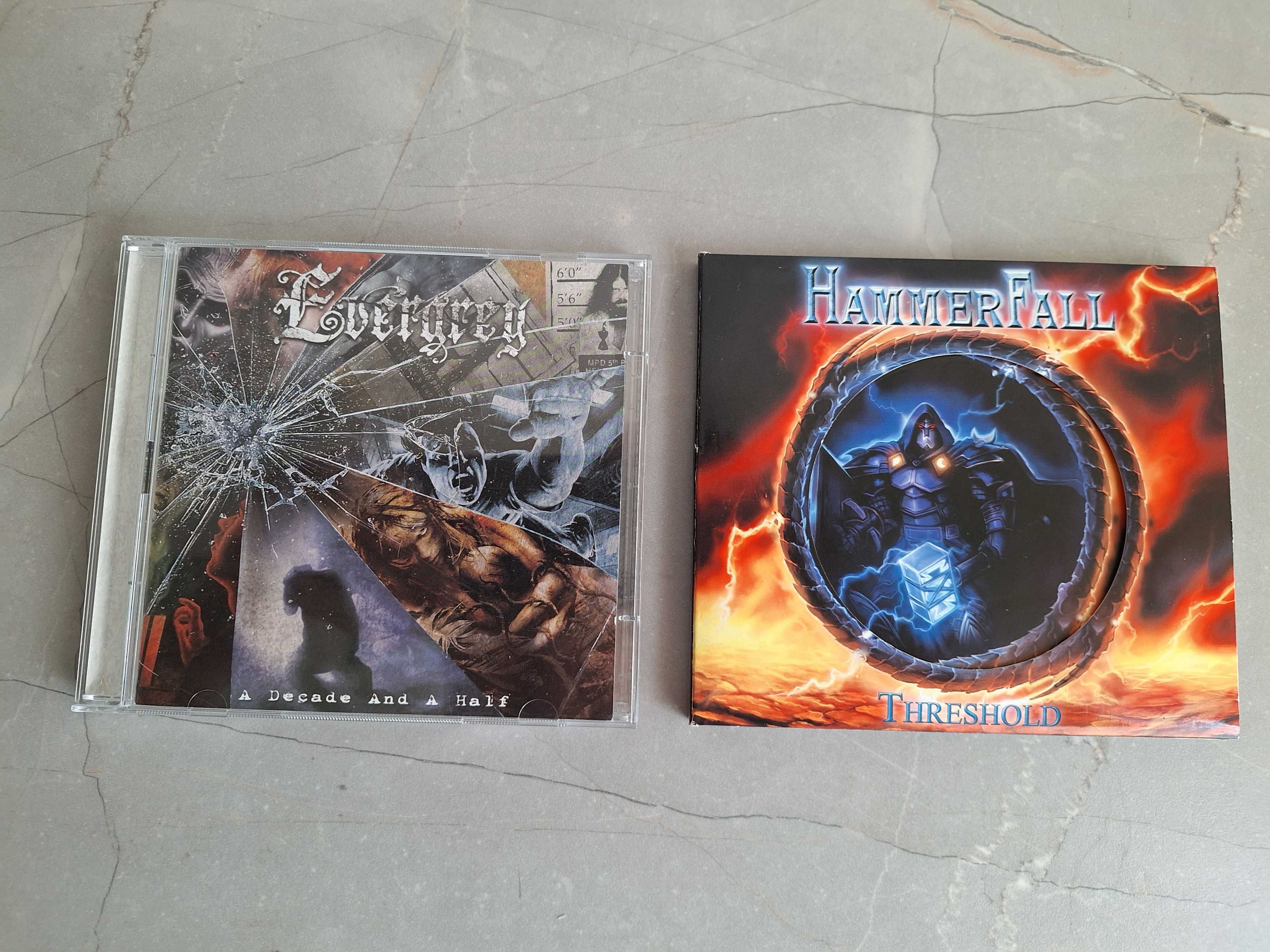 EVERGREY A Decade And A Half + HAMMERFALL Threshold Power Metal 2 x CD