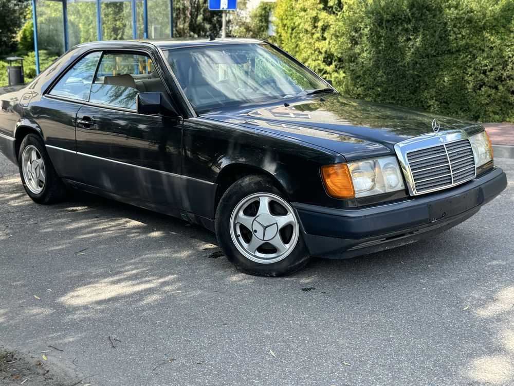 Mercedes coupe 124 beznyna klima Sprowadzony
