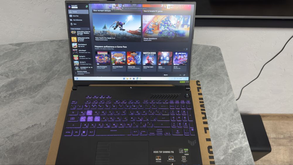 Asus tuf gaming rtx 4060- 8гб