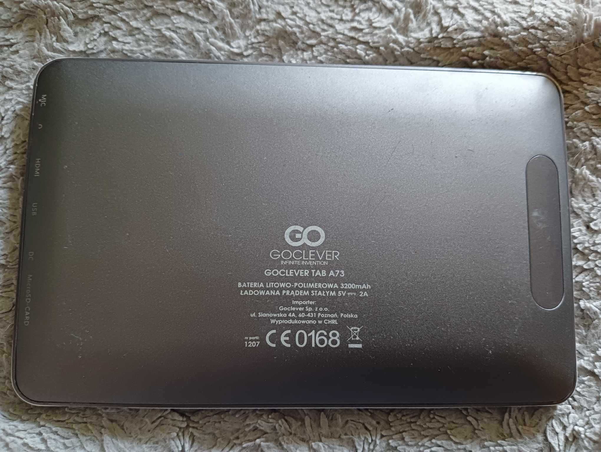Tablet GoClever TAB A73 7" STAN BDB