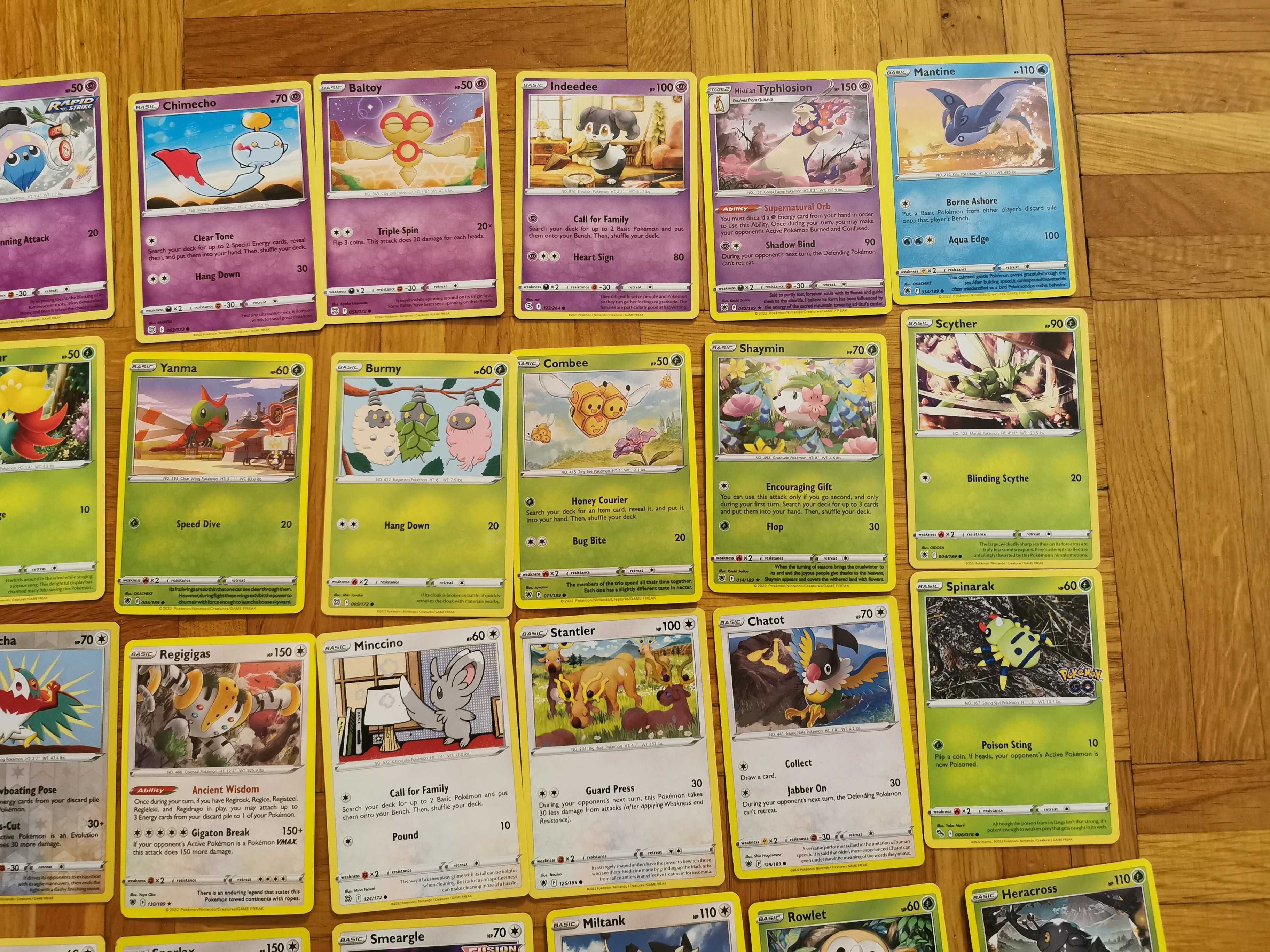 Pokemon karty zestaw 45 sztuk