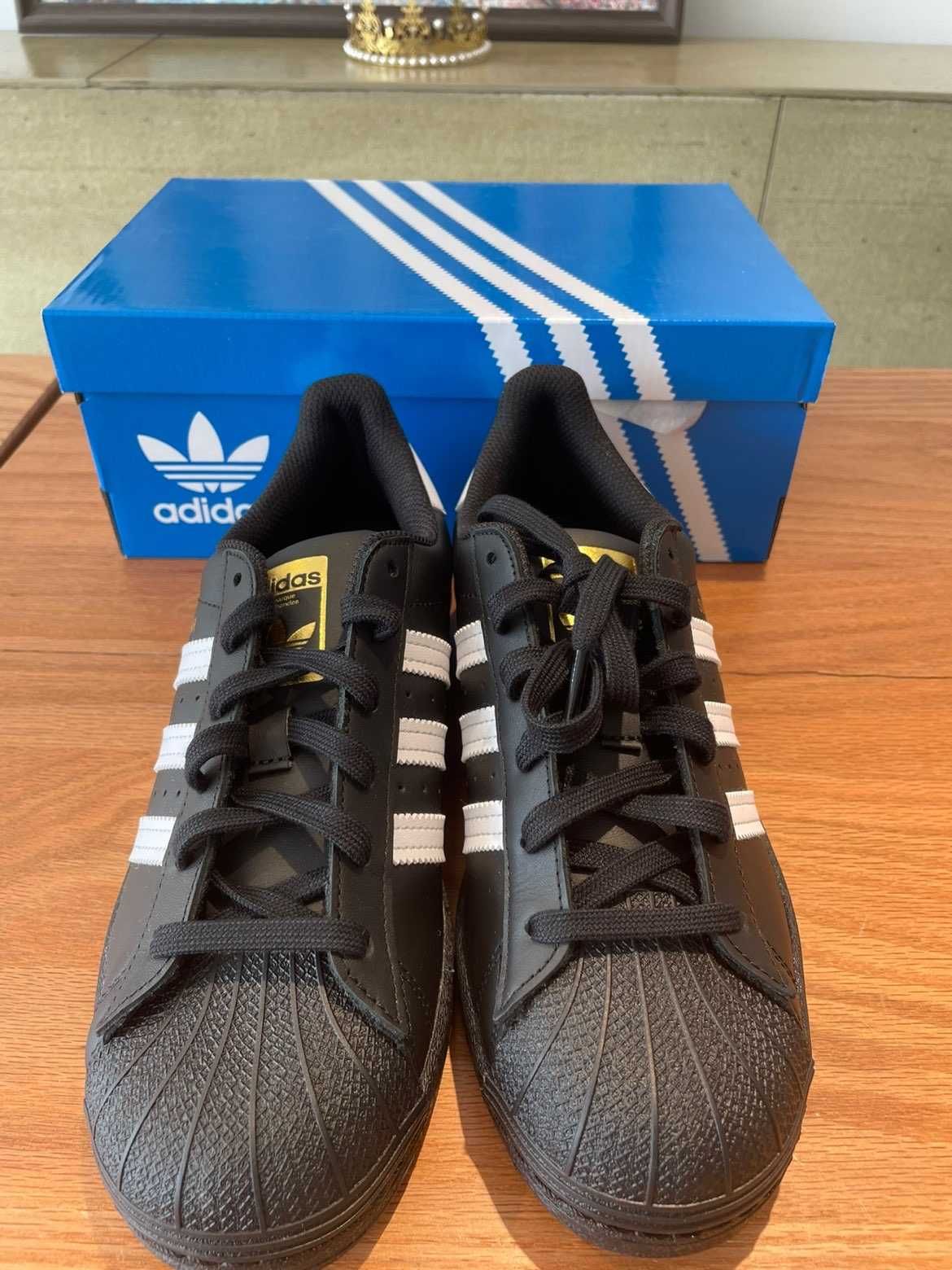 "Buty damskie Trampki" adidas SuperStar czarny r.40