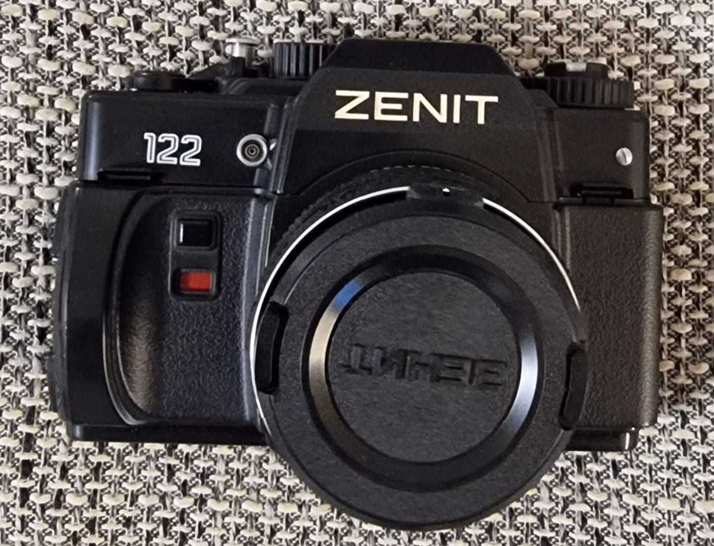 Aparat fotograficzny Zenit 122 komplet z obiektywem