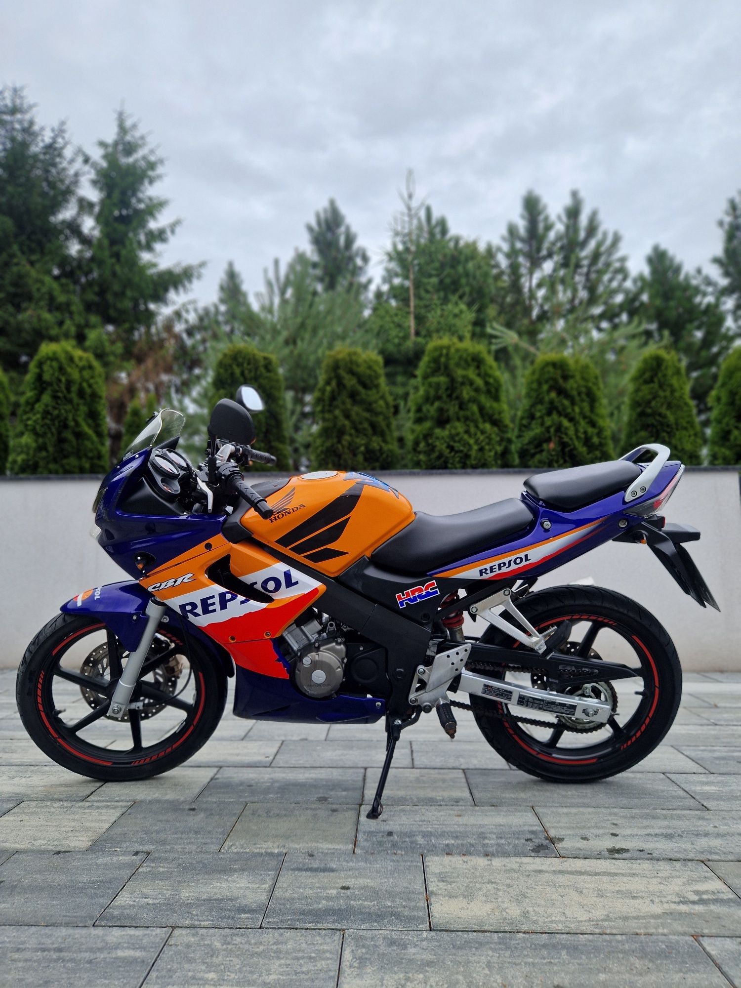 Honda CBR 125 na A1 i B 2007r z Niemiec