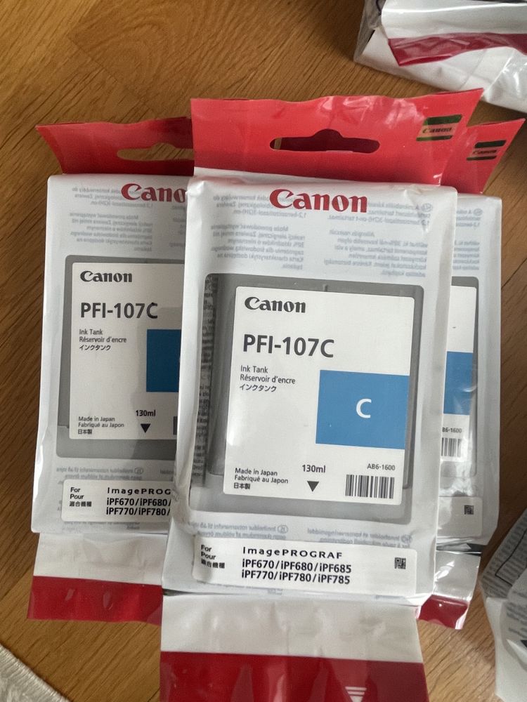 Картридж Canon PFI-107 для плоттера IPF670/680/685/770/780/785 130ml