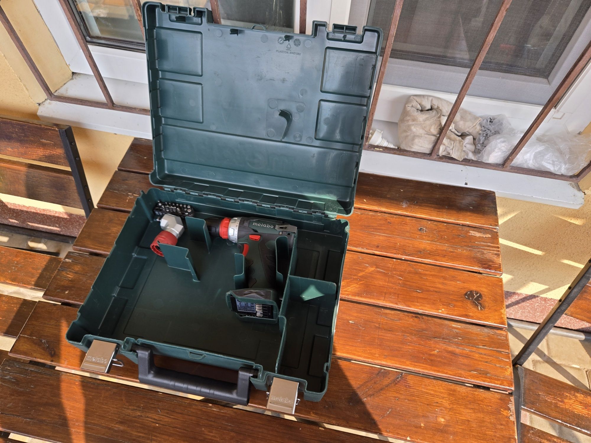 Шуруповёрт Metabo BS 18 Quick + кейс + насадка угловая