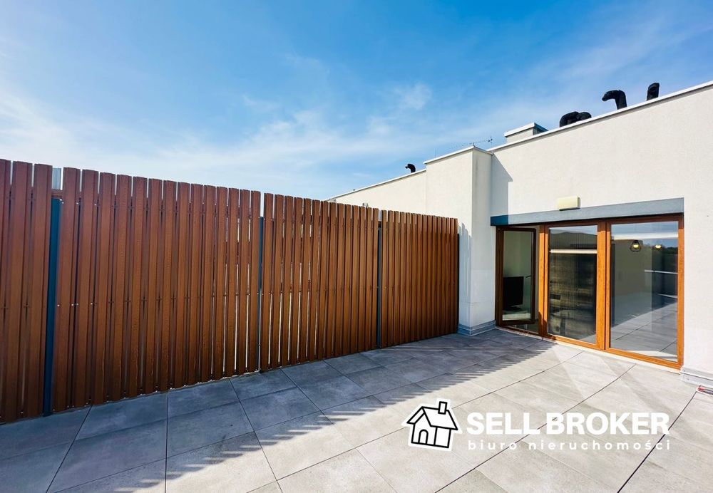 Wyjątkowe mieszkanie ze 100 metrowym tarasem! 2 pokoje / garaż