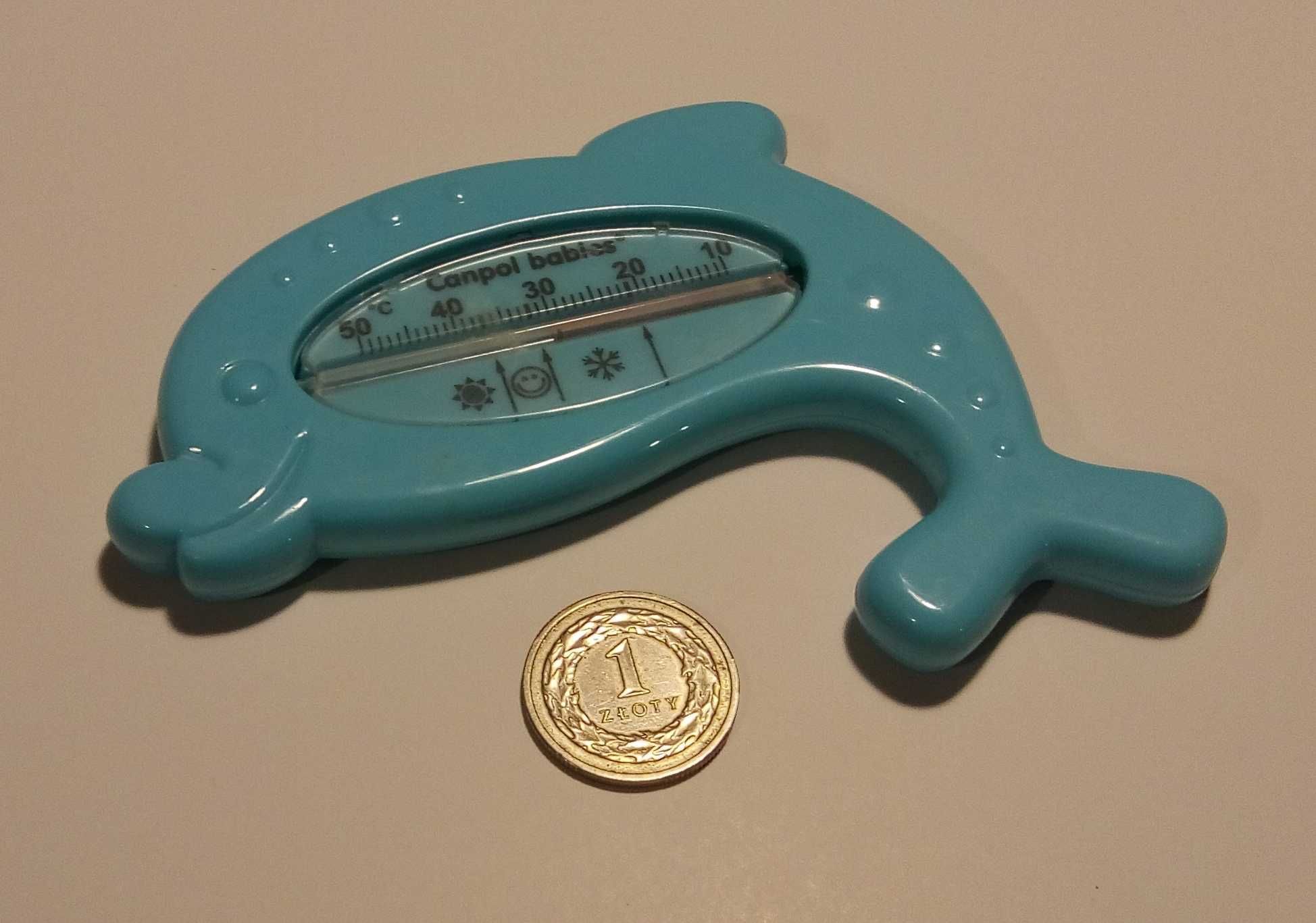 Termometr do kąpieli Canpol babies Niebieski Delfin (Dla dziecka 0-3)