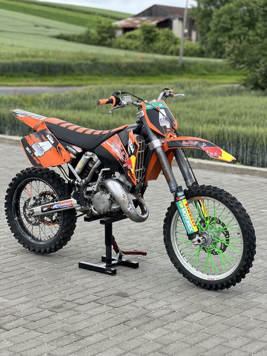 KTM SX 125 FMF cross nie, yamaha honda sherco