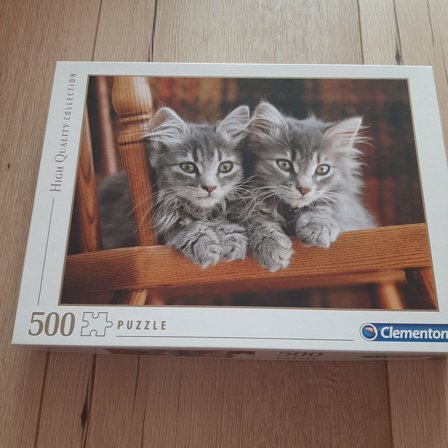 Puzzle 500 elementów  koty