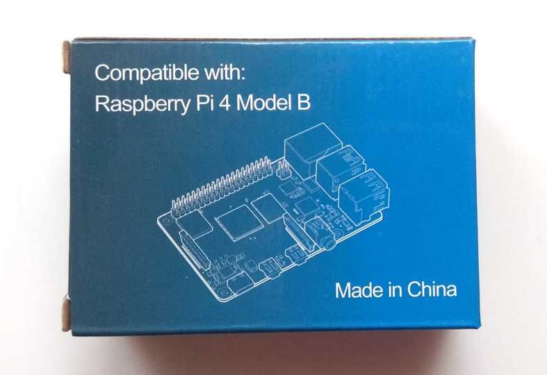 Raspberry Pi 4B Радіатор Разберри активне охолодження Разберрі