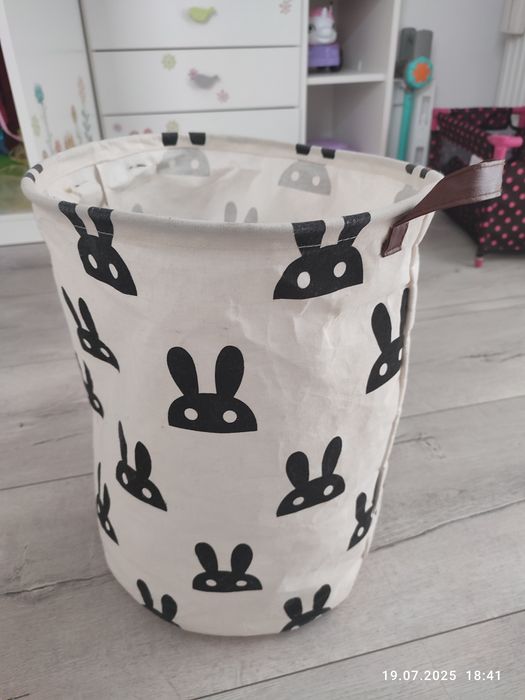 Kosz na zabawki, worek na zabawki, worek do przechowywania