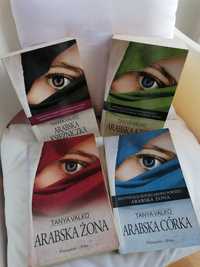 Zestaw 4 książek z sagi „Arabska żona” Tanya Valko - arabska tematyka