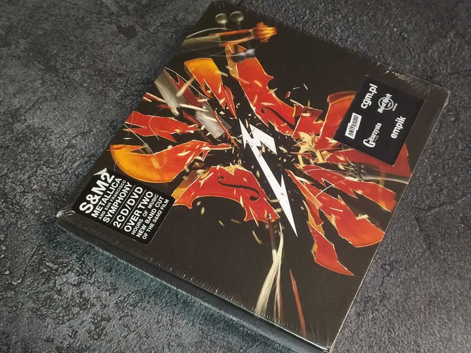 Metallica - S&M 2 Metallica 1 DVD 2CD -Wrocław