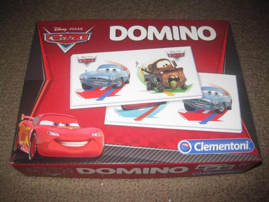 1 Puzzle e 1 Dominó do "Carros" Artigos Oficiais