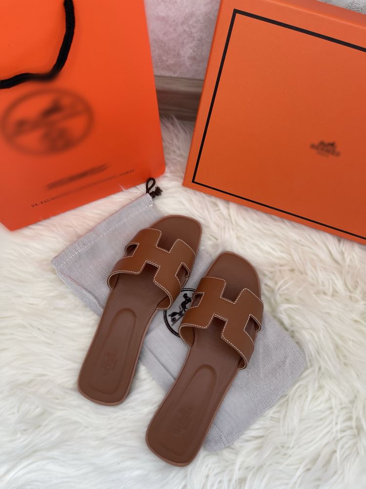 Шльопанці HermeS, тапки Ерме