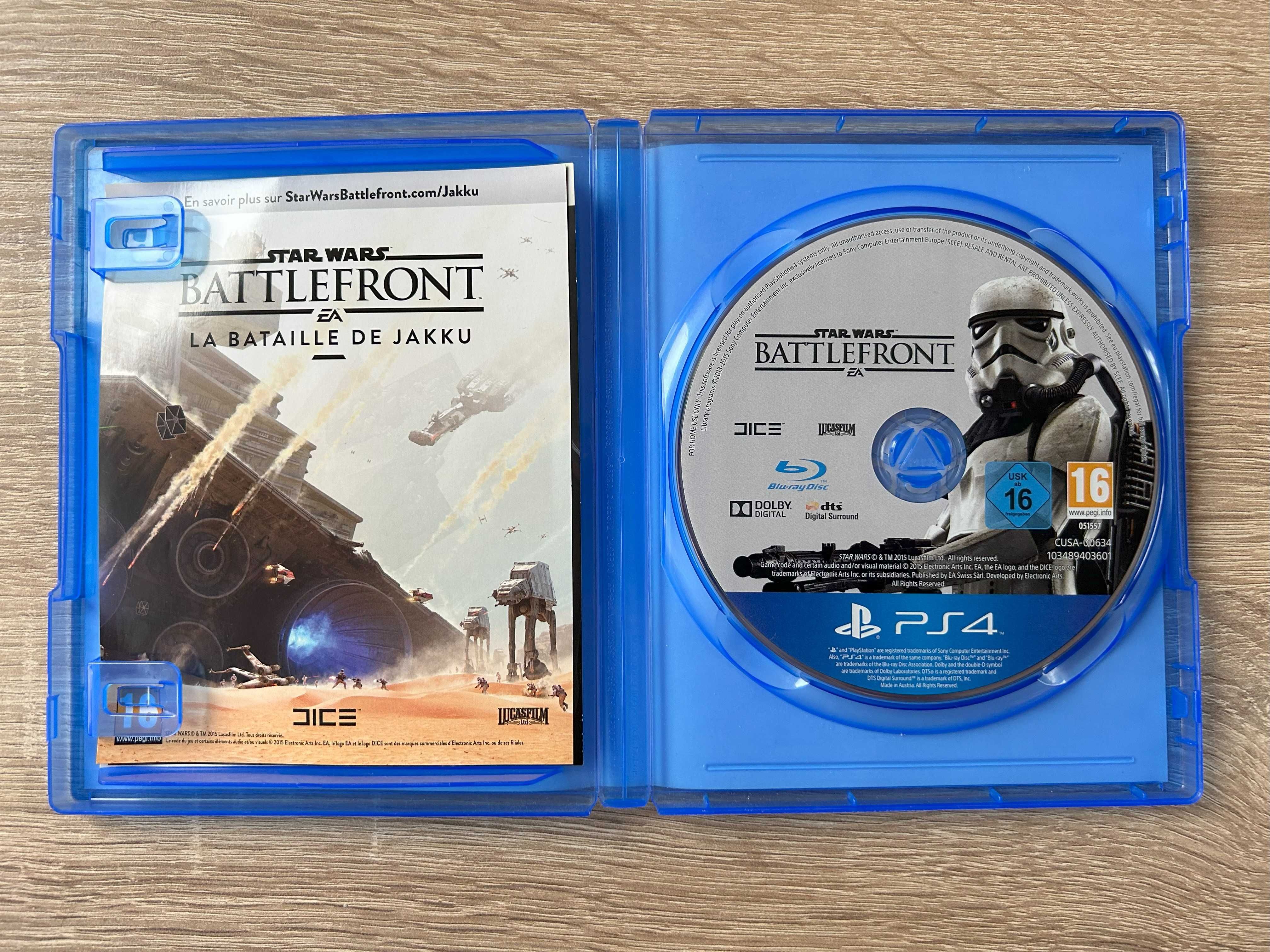 Star Wars: Battlefront - PS4 / PS5 - PL - stan Używany, sprawny 100%