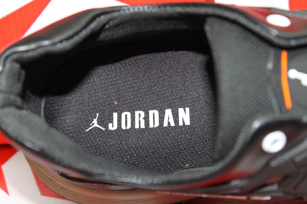 NIKE AIR JORDAN  - коричневые кожаные кроссовки кросівки(код 5-15кор.)