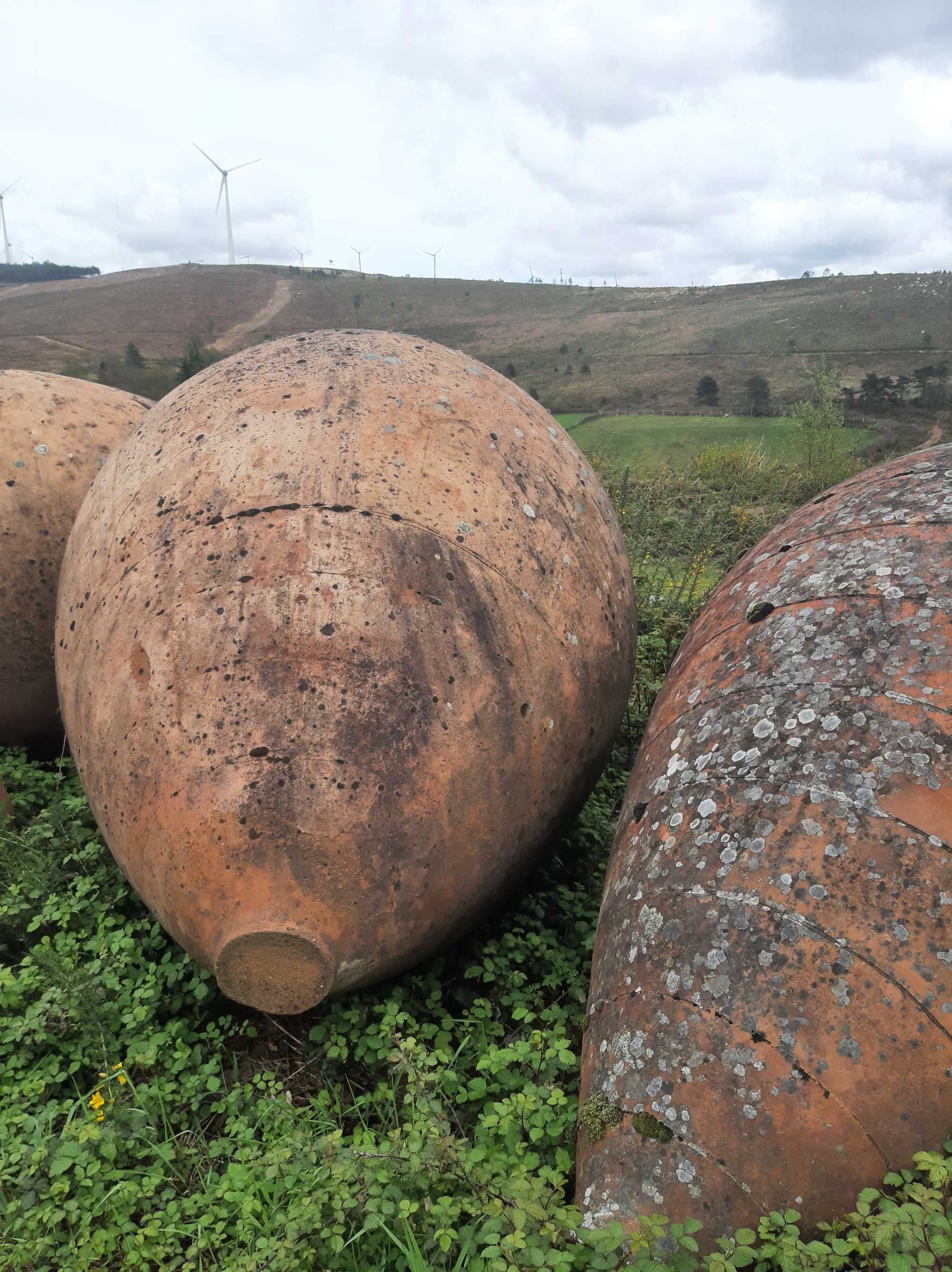 Anforas e talhas de vinho  antigas