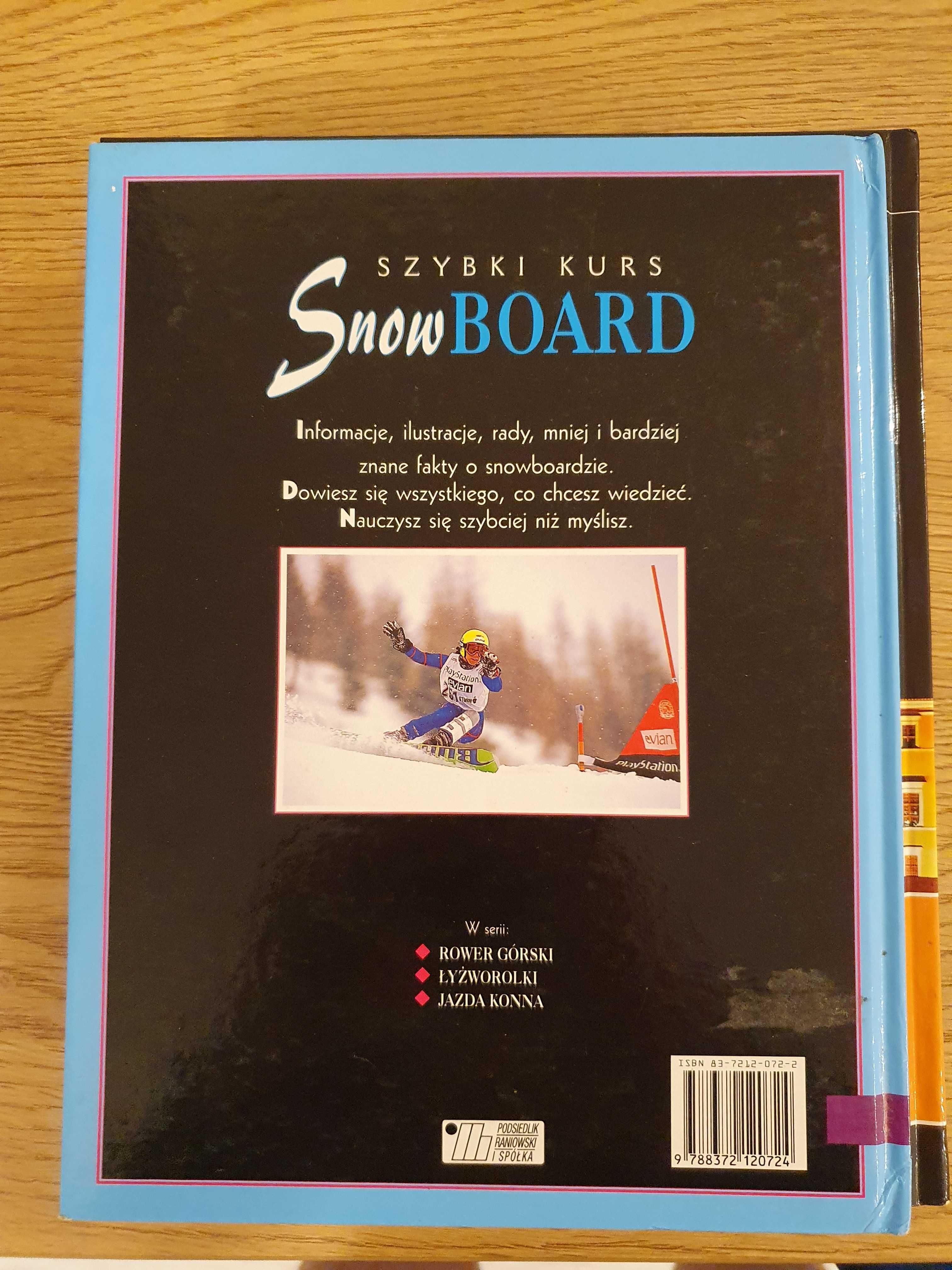 Książka Snowboard super jakość stare wydanie  lat 90 tych