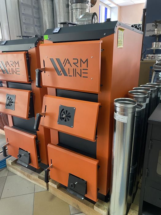 Котел твердопаливний 42кВт