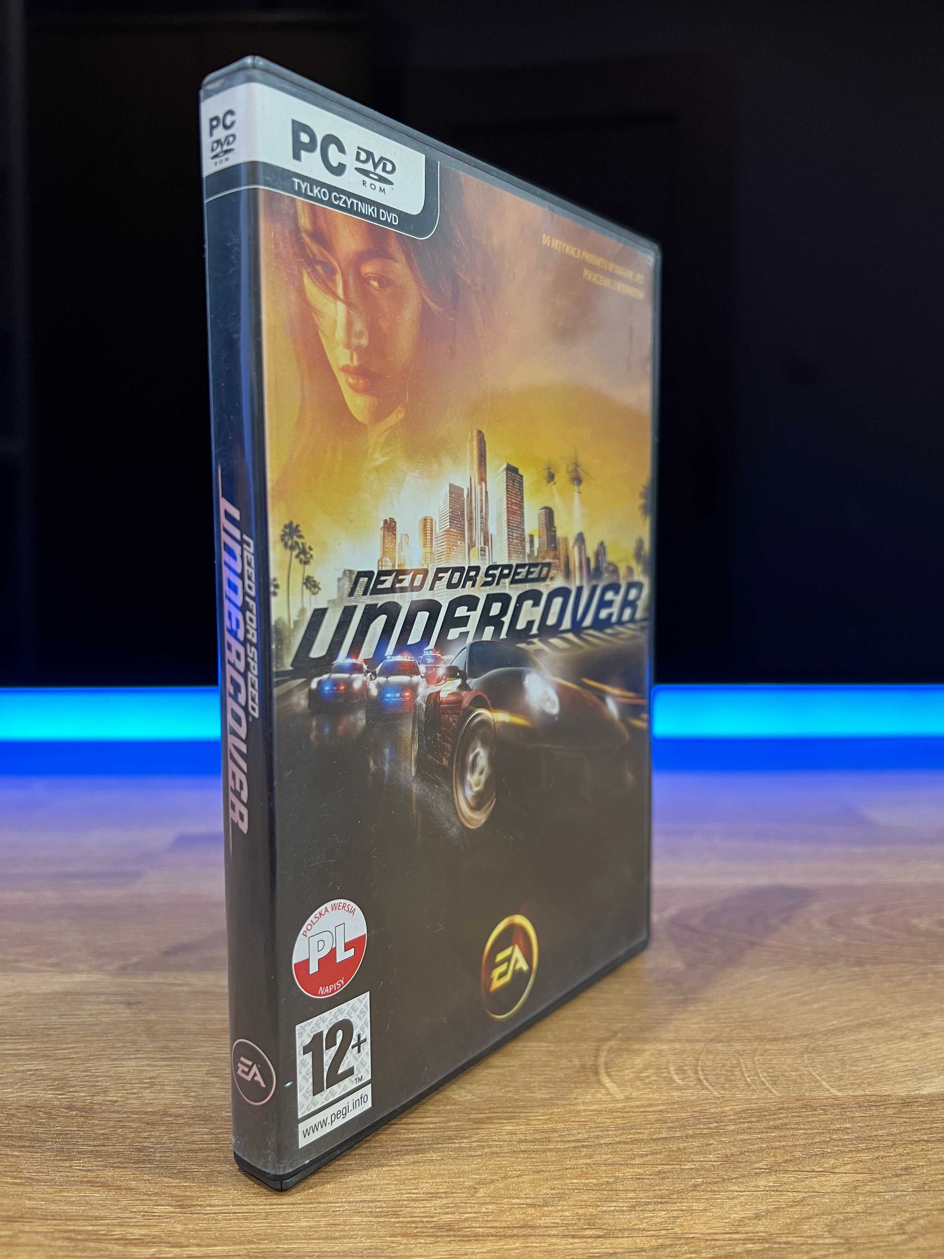 Need for Speed Undercover (PC PL 2008) kompletne premierowe wydanie