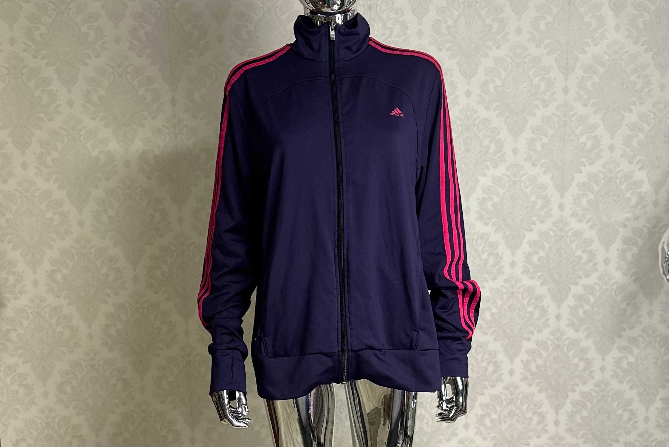 Bluza Damska Adidas fioletowa rozmiar. XL