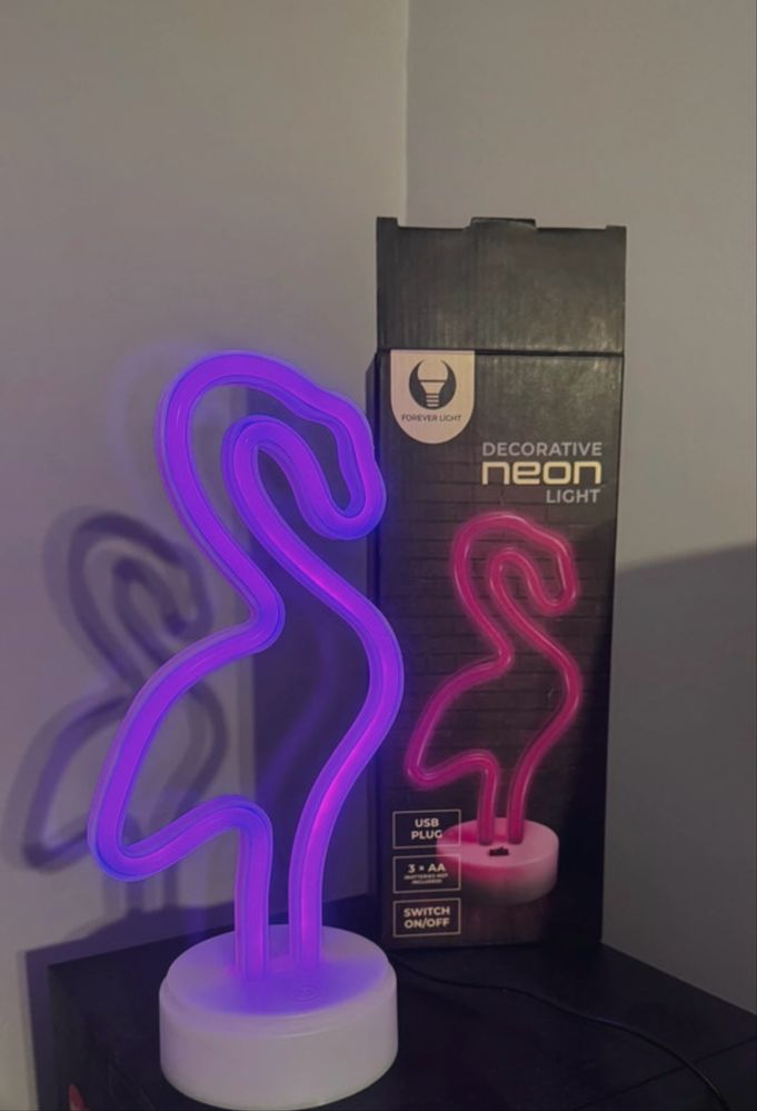 Lampka flaming led