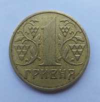 Монета 1 гривна 2001 года плохой оттиск гурта
