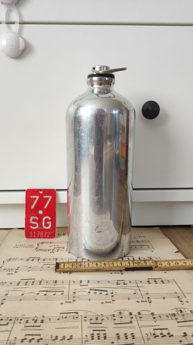 Matrícula de bicicleta Suiça antiga