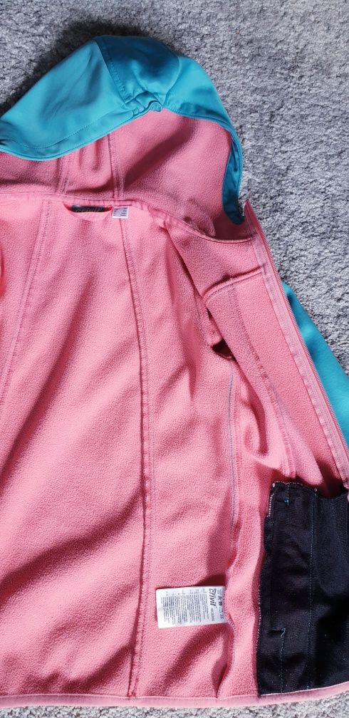 Softshell kurtka z kapturem Crivit
