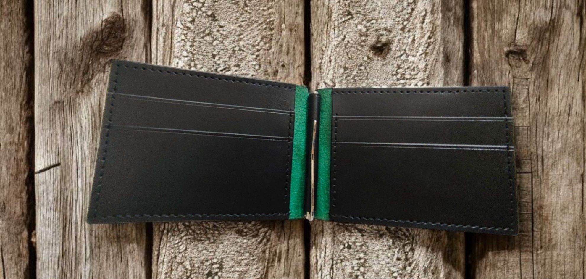 Portfel skórzany handmade
