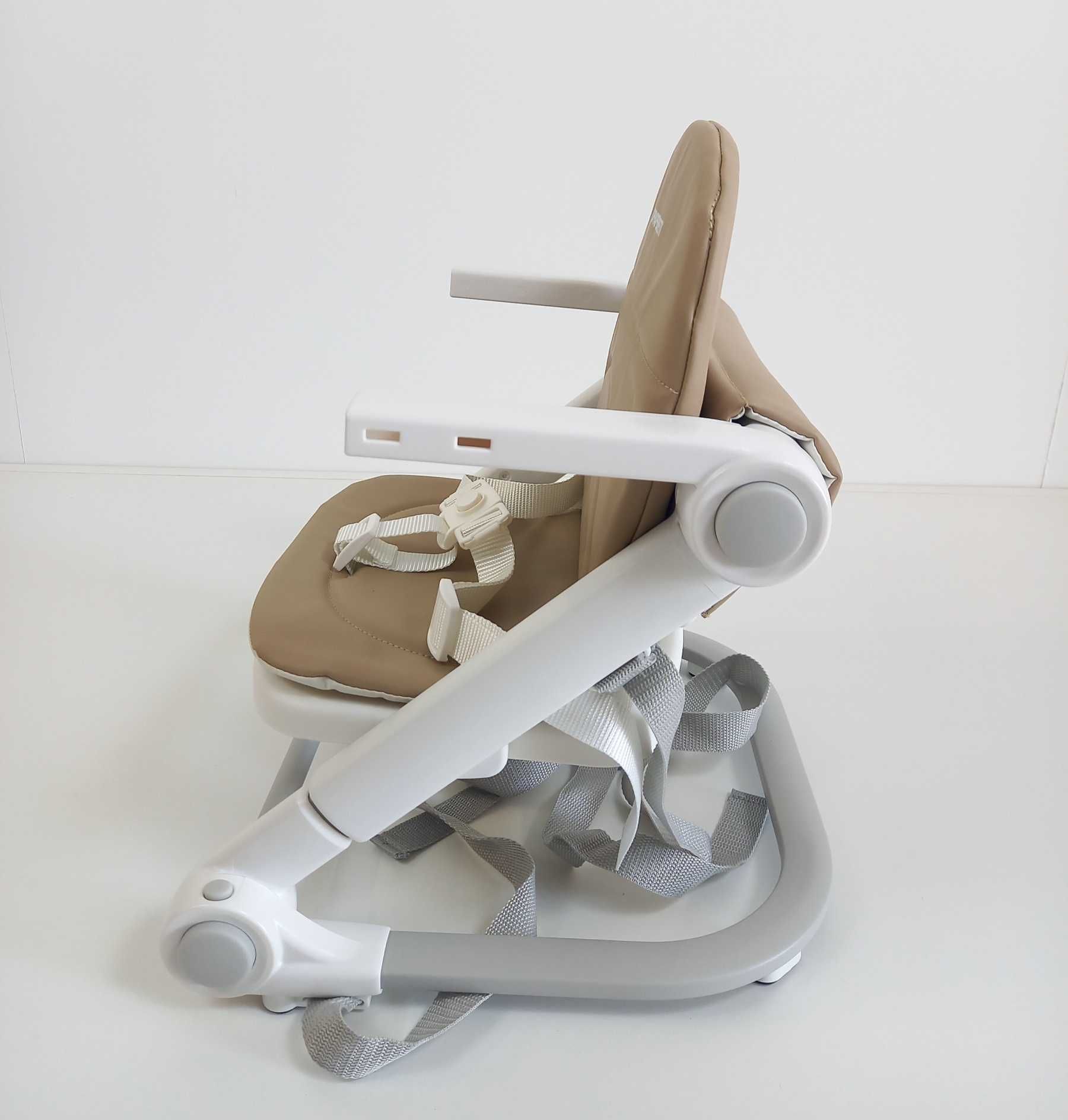 NOWE Krzesełko do karmienia Foppapedretti Lift piaskowe + torba