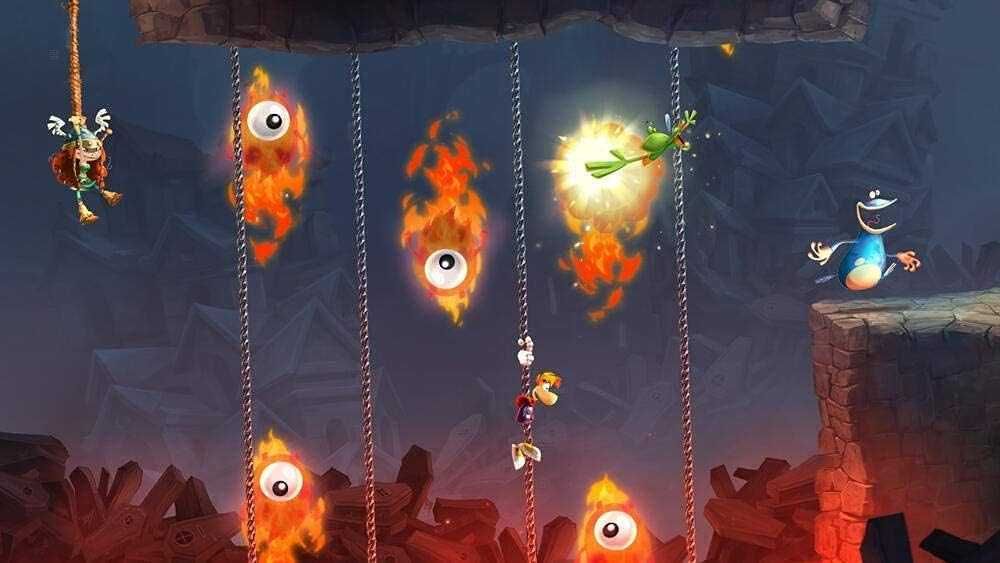 Rayman Legends PS4 PS5 najlepsza platformówka dla dzieci a'la Mario PL
