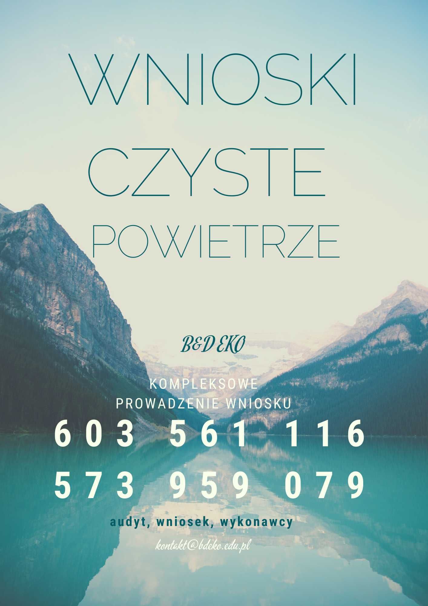 Czyste Powietrze - AUDYT ENERGETYCZNY, wniosek, wykonawstwo