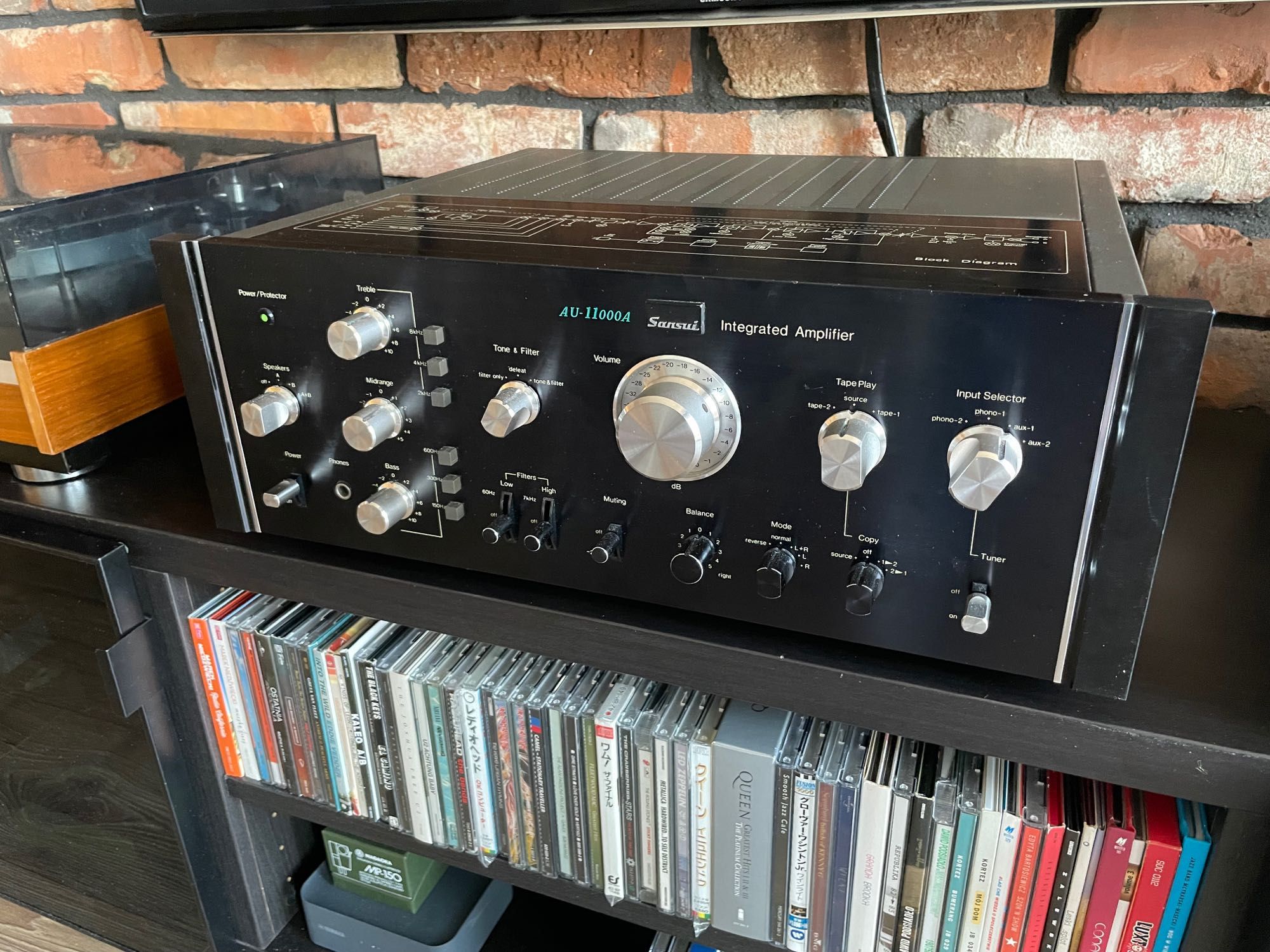 Sansui AU11000A  - potęga dźwięku 2x110 W - wzmacniacz zintegrowany