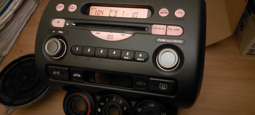 Radio Honda  Jazz City BLUETOOTH  AUX gratis Przedlift