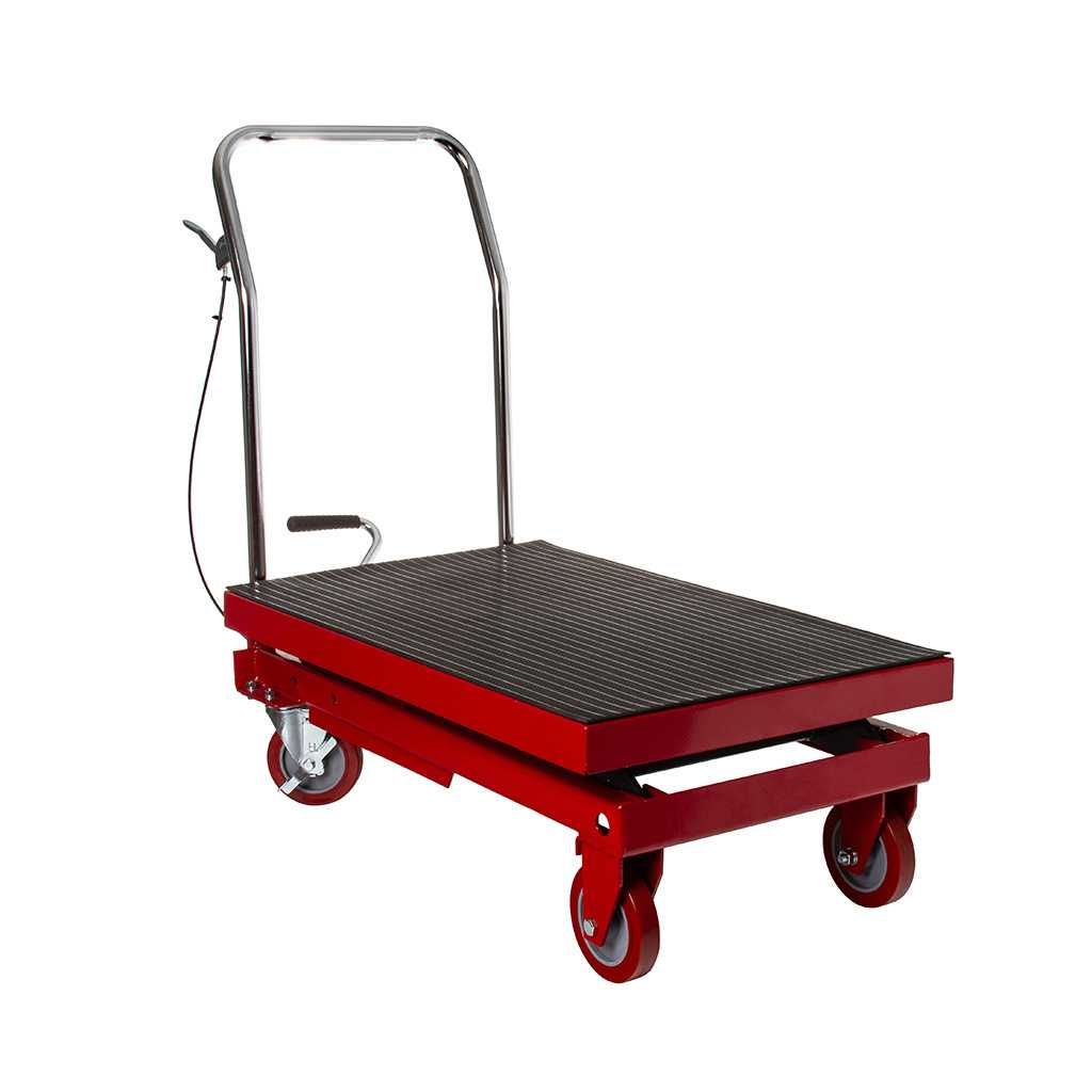 Wózek nożycowy platformowy mobilny stół hydrauliczny 80X50CM 500KG