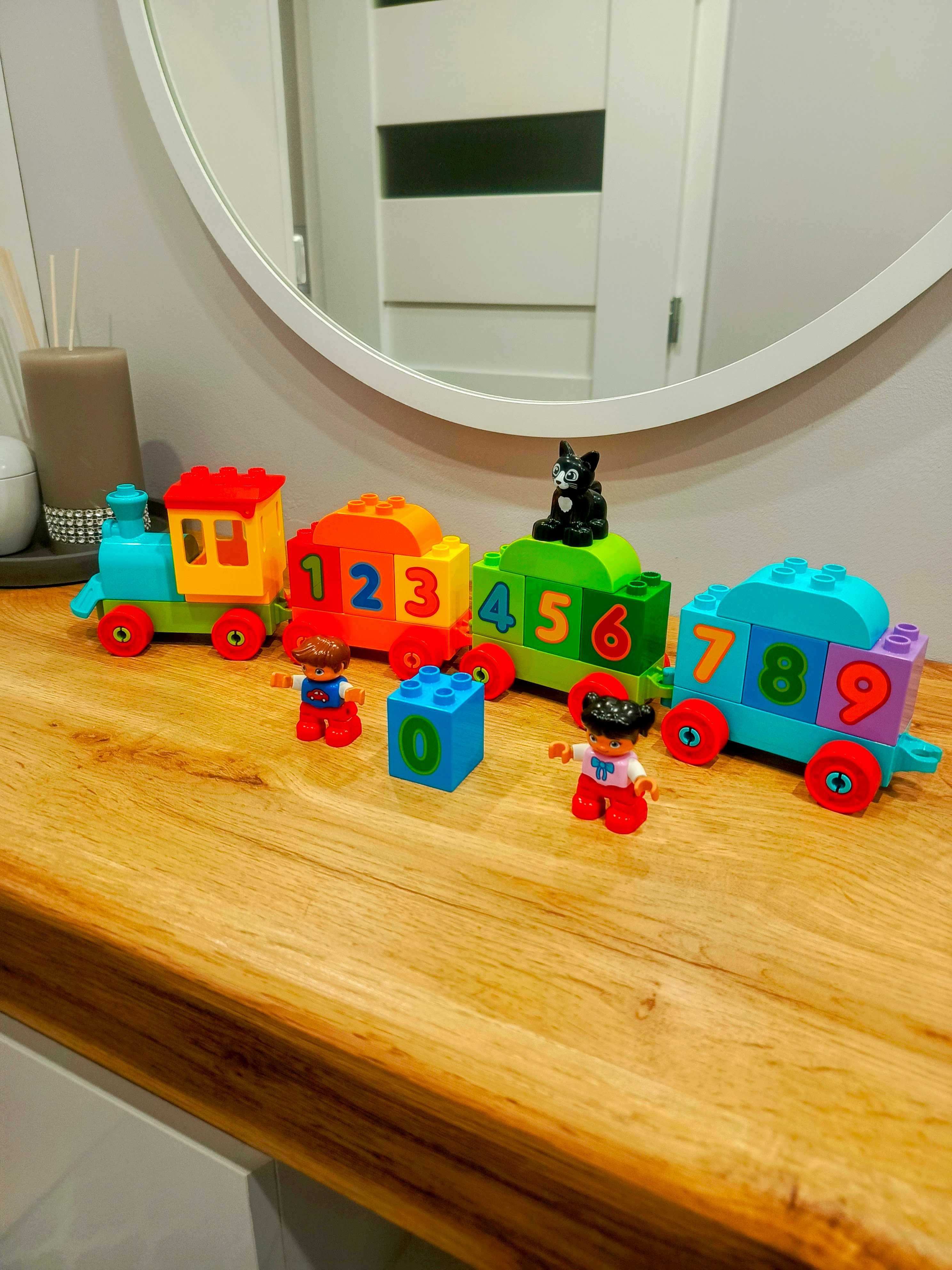 LEGO DUPLO - 10847 - Cały zestaw "Pociąg z cyferkami"